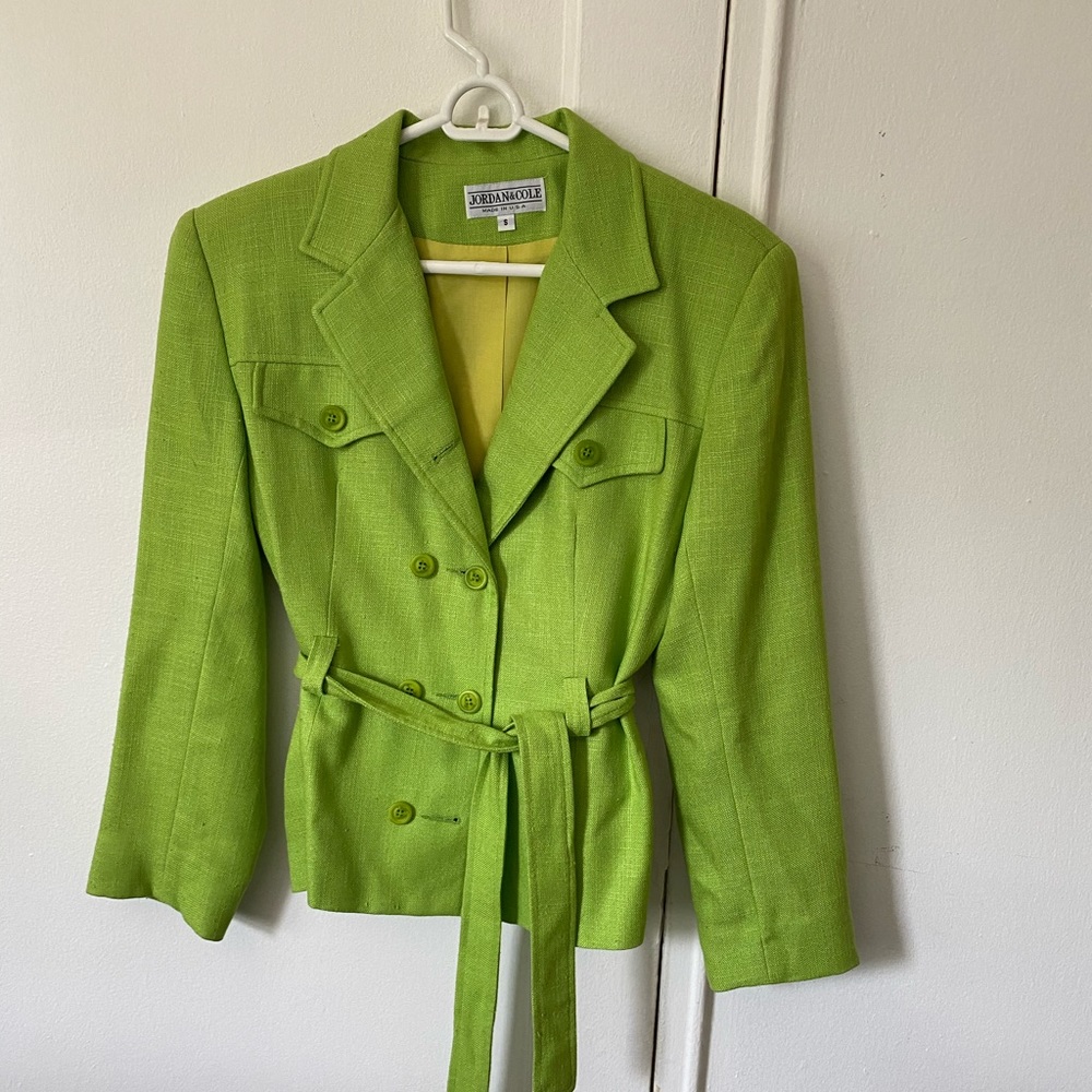 Jordan Nicole Blazer in Green